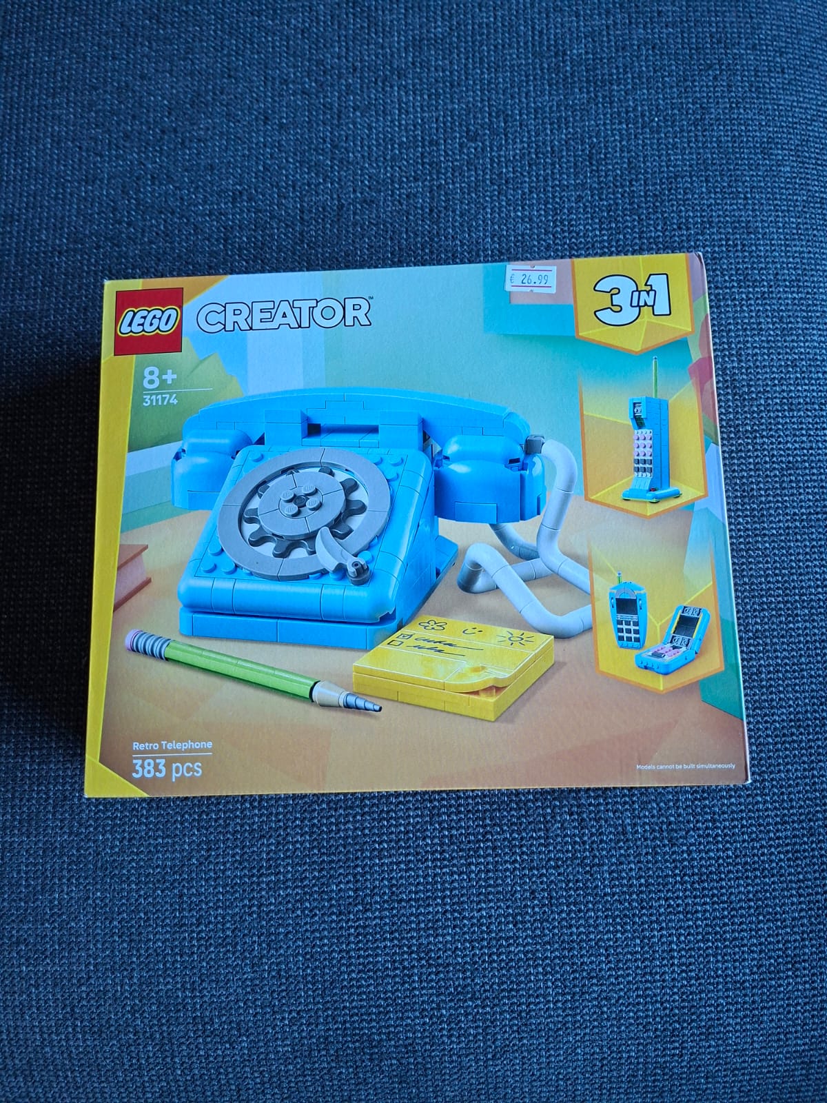 Lego Creator 3-in-1 Retro telefoon
