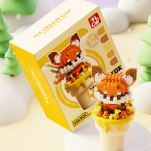 LCW Ice Cream Cup Orange Fox