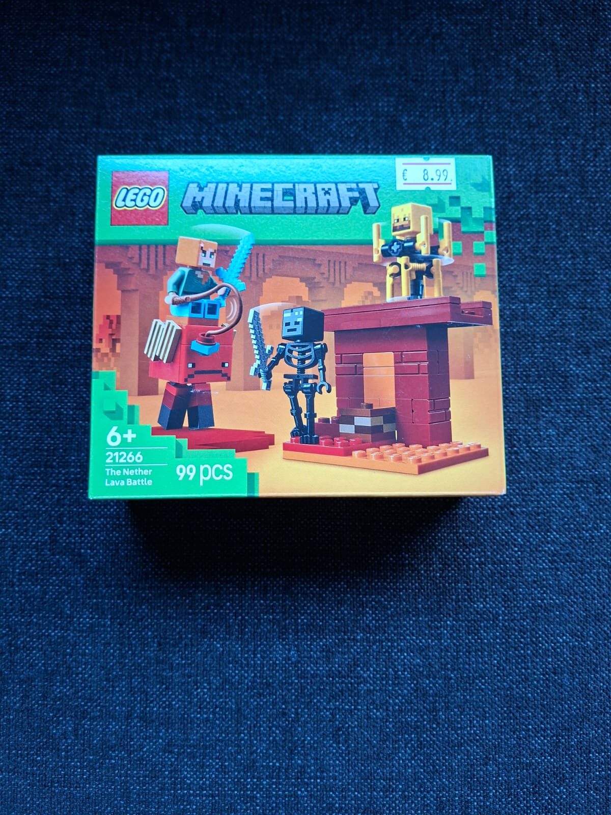 Lego Minecraft De lavastrijd in de Nether