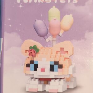 Mekansm Flying Pets kitten wit/licht roos